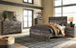 Wynnlow  Panel Bed With Mirrored Dresser, Chest And Nightstand