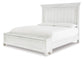 Kanwyn  Panel Bed With Storage With Mirrored Dresser, Chest And Nightstand