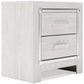Altyra  Bookcase Headboard Bed With Mirrored Dresser, Chest And Nightstand