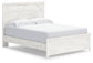 Gerridan  Panel Bed With Mirrored Dresser
