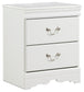 Anarasia  Sleigh Bed With Mirrored Dresser And Nightstand