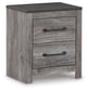 Bronyan  Panel Bed With Mirrored Dresser, Chest And Nightstand