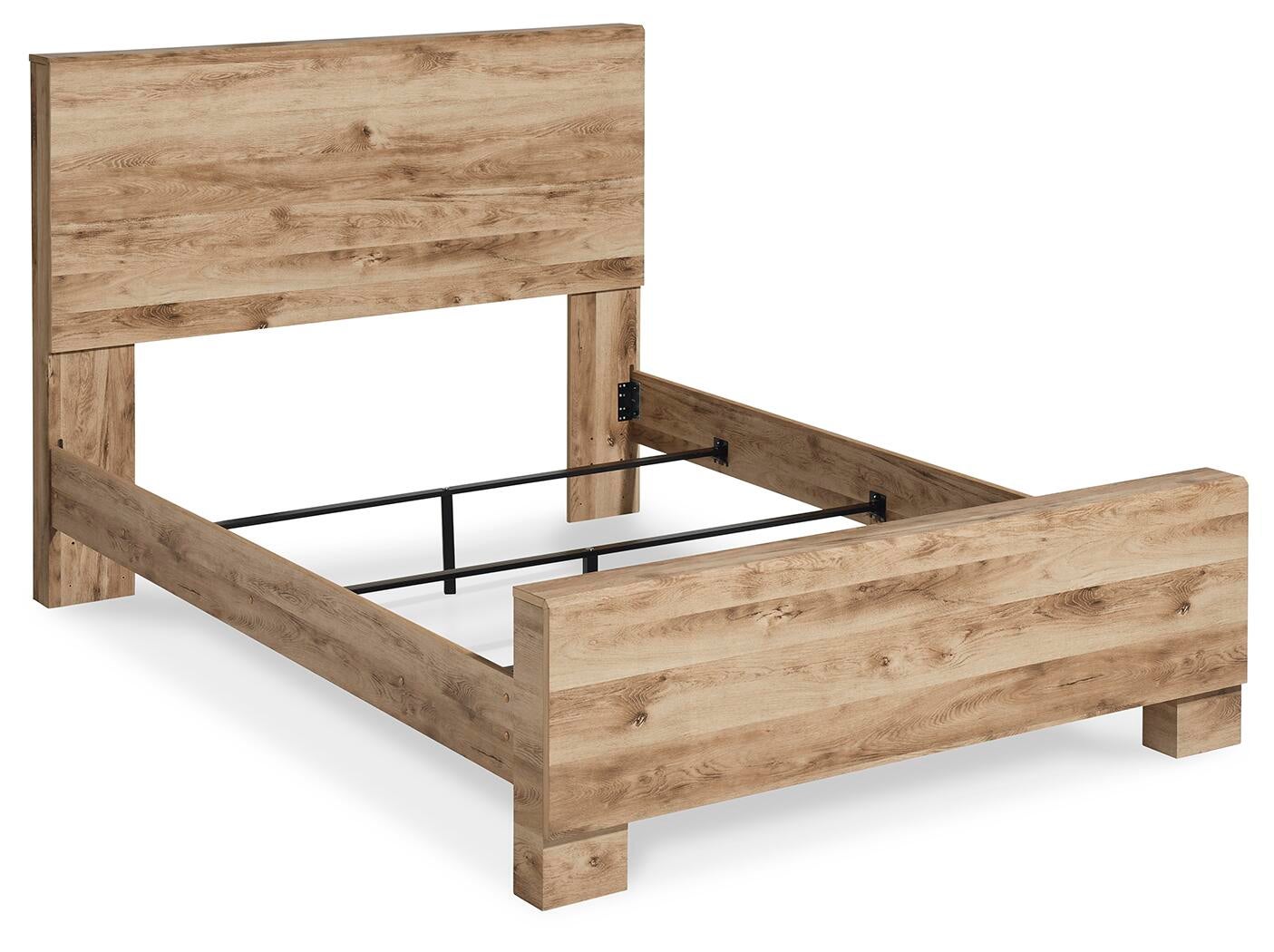 Hyanna  Panel Bed, Dresser, Mirror And Nightstand