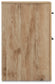 Hyanna  Panel Bed With 2 Side Storage, Dresser, Mirror And Nightstand