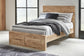 Hyanna  Panel Storage Bed, Dresser, Mirror And Nightstand