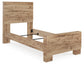 Hyanna  Panel Bed, Dresser, Mirror And Nightstand