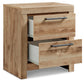 Hyanna  Panel Bed, Dresser, Mirror And Nightstand