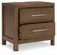 Cabalynn  Panel Bed With Storage With Mirrored Dresser, Chest And Nightstand