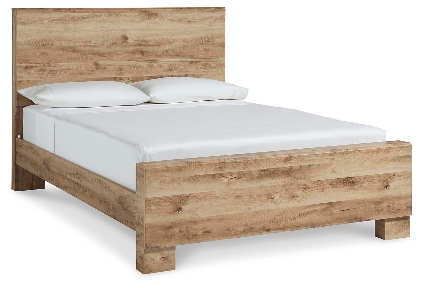 Hyanna  Panel Bed, Dresser And Mirror