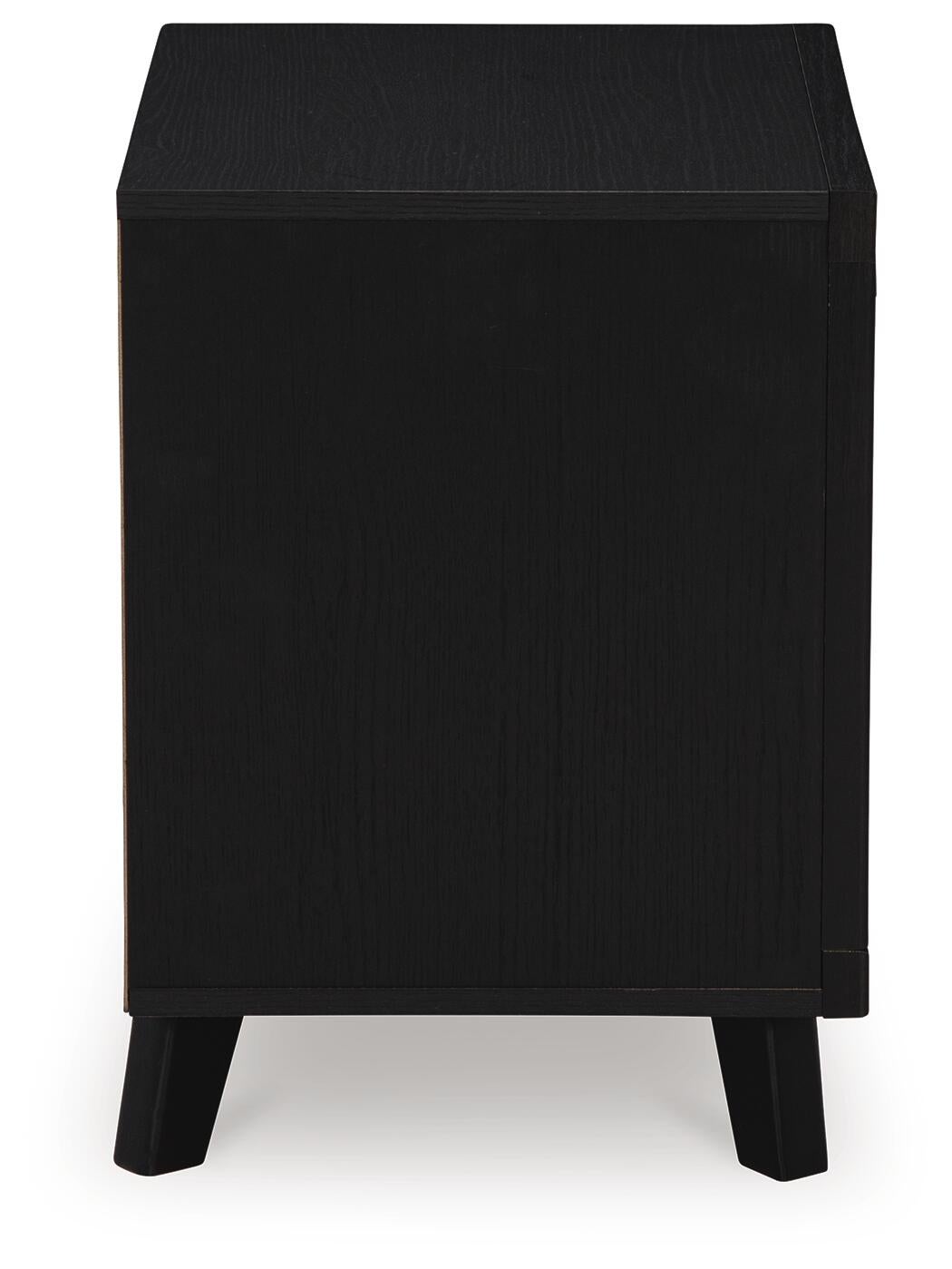 Danziar  Panel Bed, Dresser, Mirror And Nightstand
