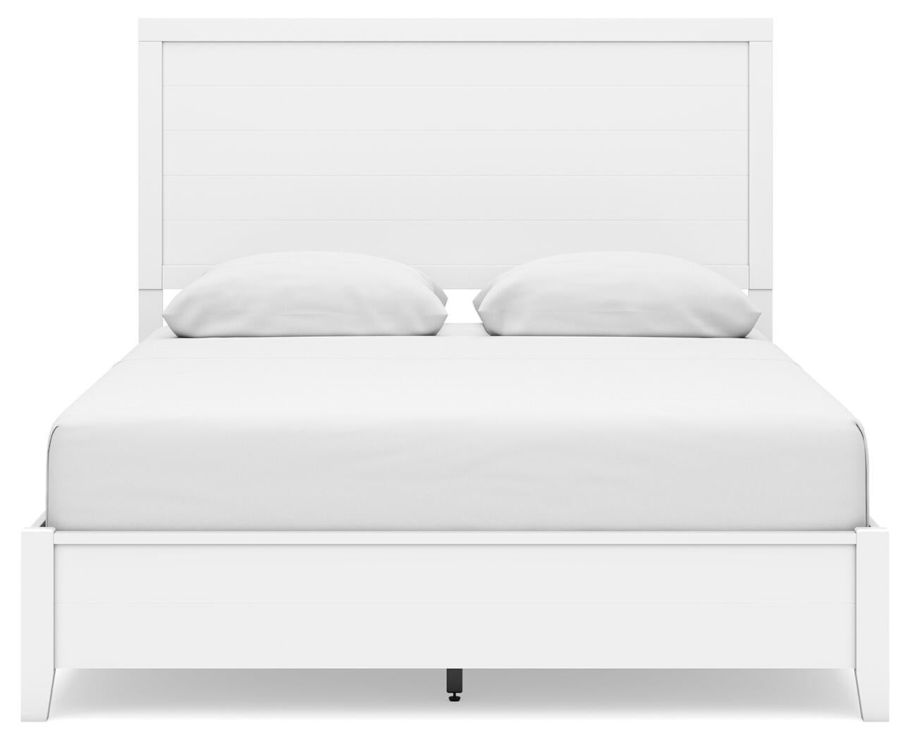 Binterglen  Panel Bed With Mirrored Dresser