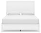 Binterglen  Panel Bed With Mirrored Dresser