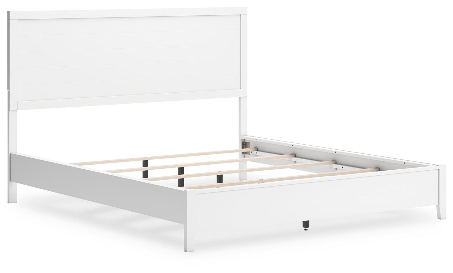 Binterglen California  Panel Bed With Mirrored Dresser