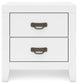 Binterglen California  Panel Bed, Dresser, Mirror, Chest And Nightstand