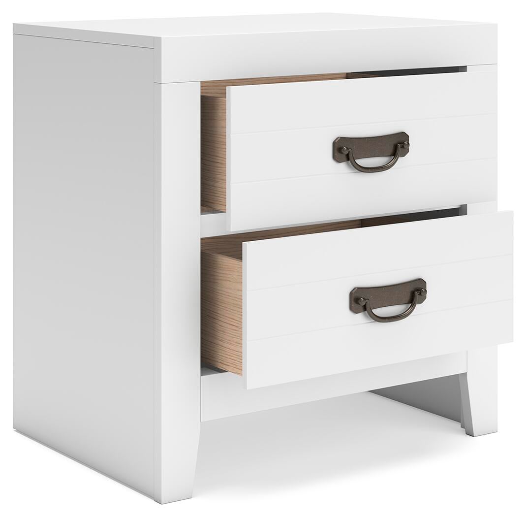 Binterglen California  Panel Bed, Dresser, Mirror, Chest And Nightstand