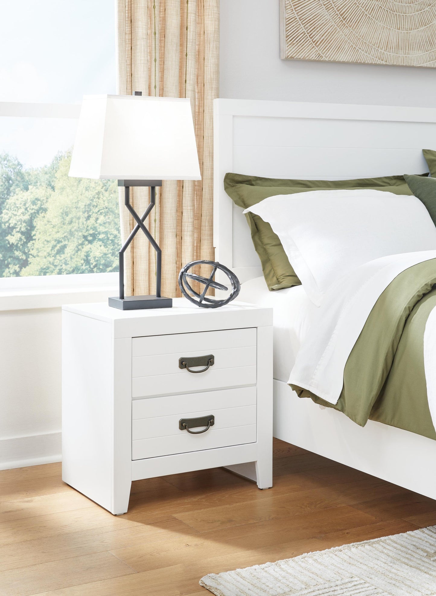 Binterglen California  Panel Bed, Dresser, Mirror, Chest And Nightstand