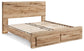 Hyanna  Panel Storage Bed, Dresser, Mirror, Chest And Nightstand