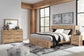 Hyanna  Panel Storage Bed, Dresser, Mirror And Nightstand