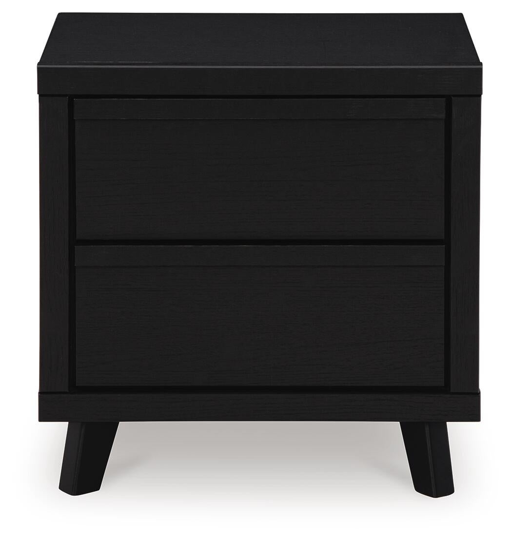 Danziar  Panel Headboard, Dresser, Mirror And Nightstand