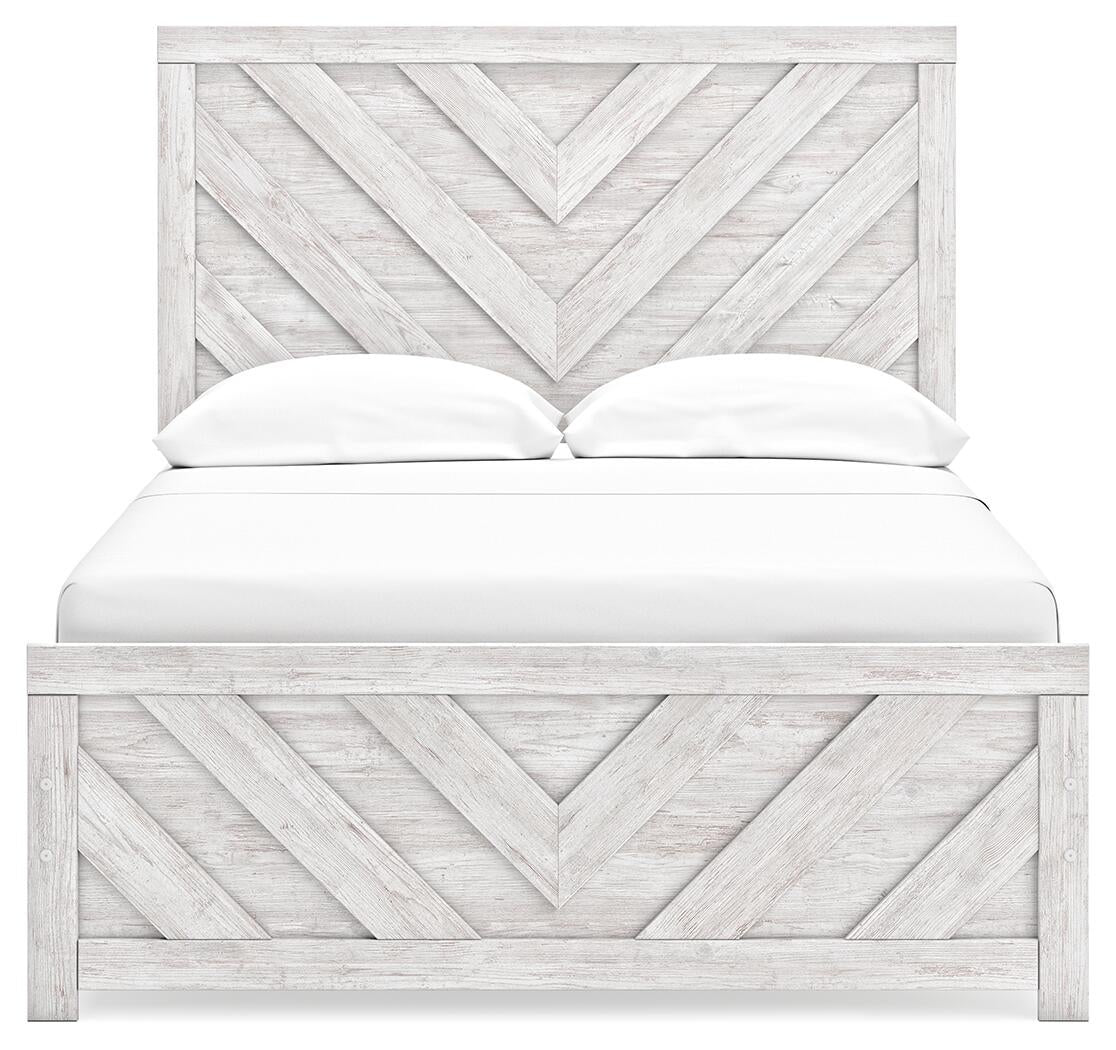 Cayboni  Panel Bed, Dresser, Mirror, Chest And Nightstand