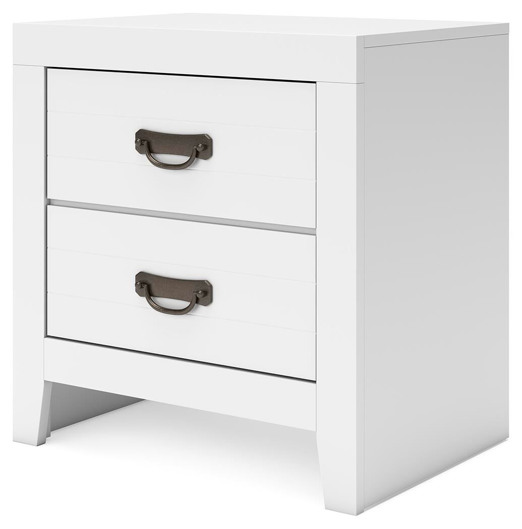 Binterglen  Panel Bed, Dresser, Mirror, Chest And Nightstand