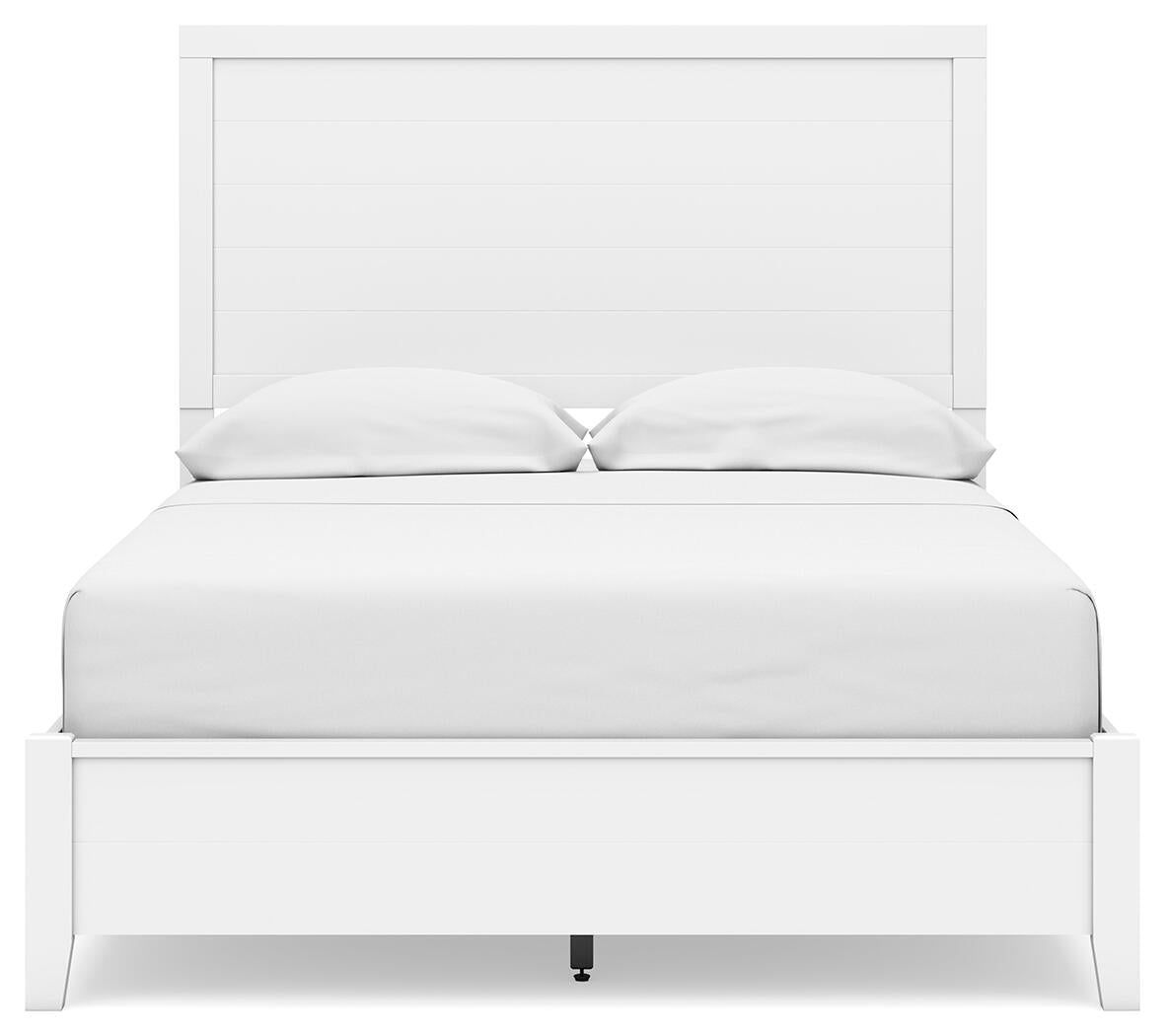 Binterglen  Panel Bed With Mirrored Dresser