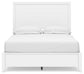 Binterglen  Panel Bed With Mirrored Dresser