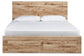Hyanna  Panel Storage Bed, Dresser And Mirror