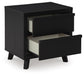 Danziar  Panel Headboard, Dresser, Mirror And Nightstand