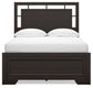 Covetown  Panel Bed, Dresser, Mirror, Chest And Nightstand