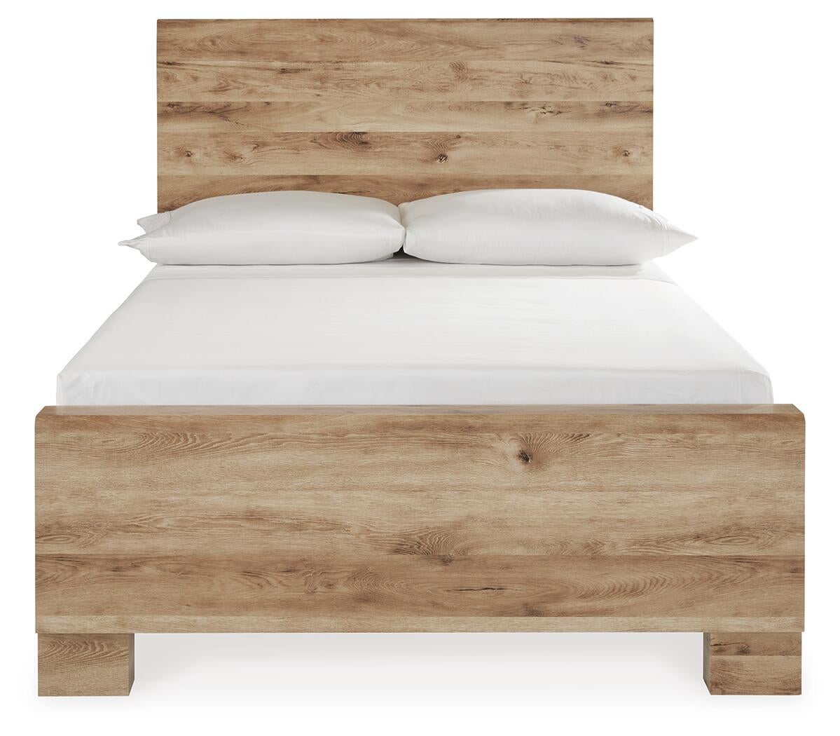 Hyanna  Panel Bed, Dresser, Mirror And Nightstand