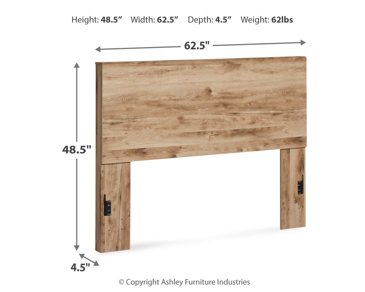 Hyanna  Panel Headboard, Dresser And Mirror