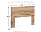 Hyanna  Panel Headboard, Dresser And Mirror