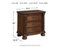 Lavinton  Poster Bed, Dresser, Mirror, Chest And Nightstand