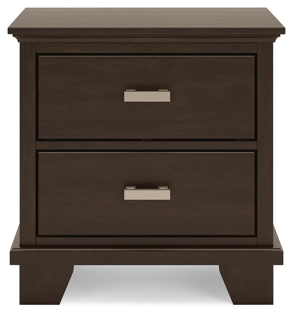 Covetown California  Panel Bed, Dresser, Mirror, Chest And Nightstand