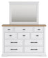Ashbryn  Panel Storage Bed, Dresser, Mirror, Chest And Nightstand