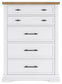 Ashbryn  Panel Storage Bed, Dresser, Mirror, Chest And Nightstand