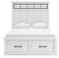 Ashbryn  Panel Storage Bed, Dresser, Mirror, Chest And Nightstand