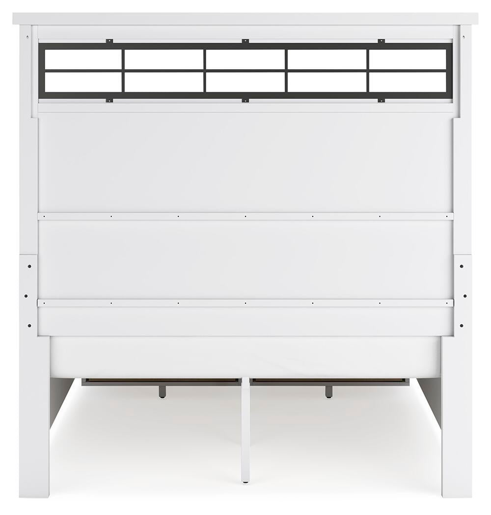 Ashbryn  Panel Storage Bed, Dresser, Mirror, Chest And Nightstand
