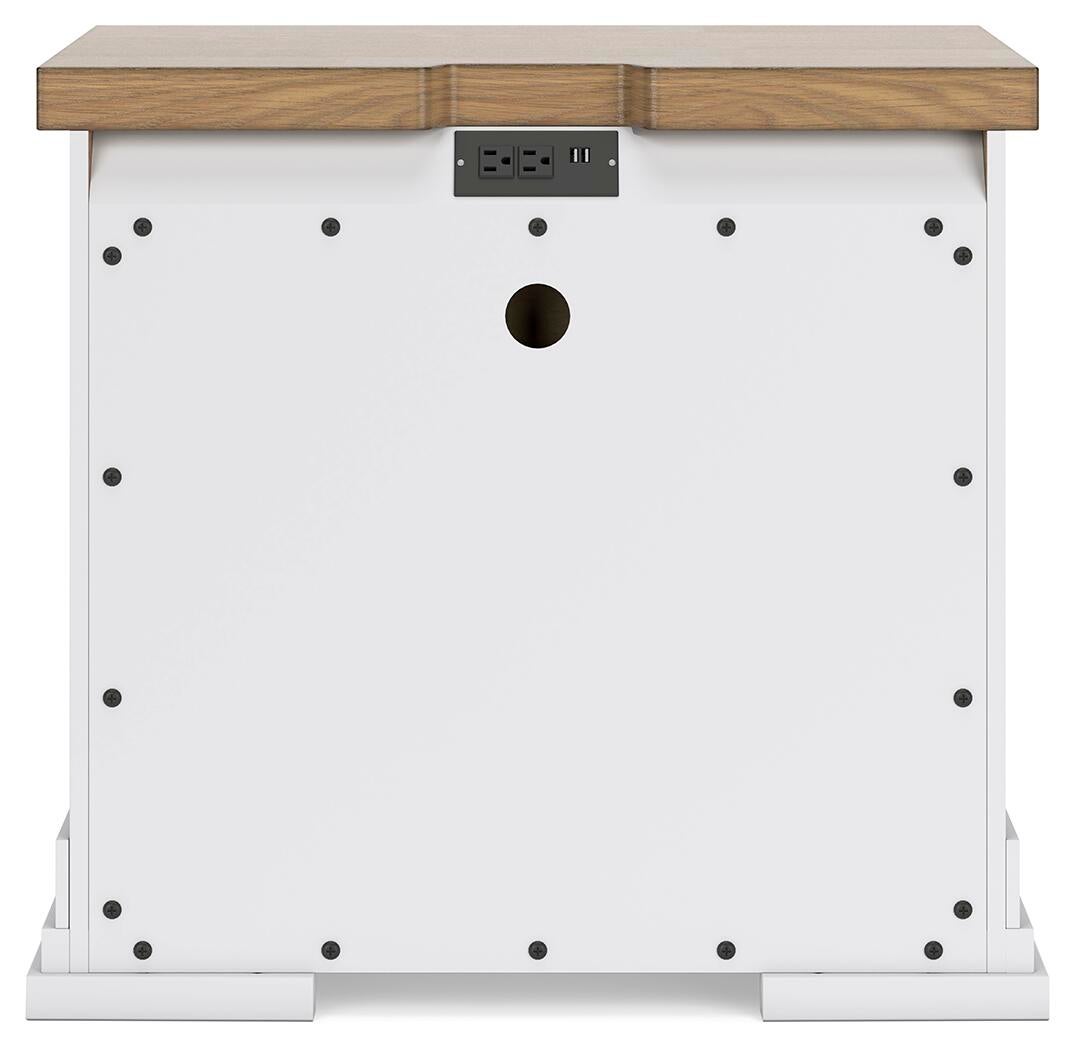 Ashbryn  Panel Storage Bed, Dresser, Mirror, Chest And Nightstand