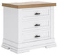 Ashbryn  Panel Storage Bed, Dresser, Mirror And Nightstand