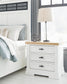 Ashbryn  Panel Storage Bed, Dresser, Mirror And Nightstand
