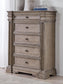 Blairhurst California  Panel Bed, Dresser, Mirror, Chest And Nightstand