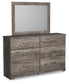 Ralinksi  Panel Bed, Dresser, Mirror, Chest And Nightstand