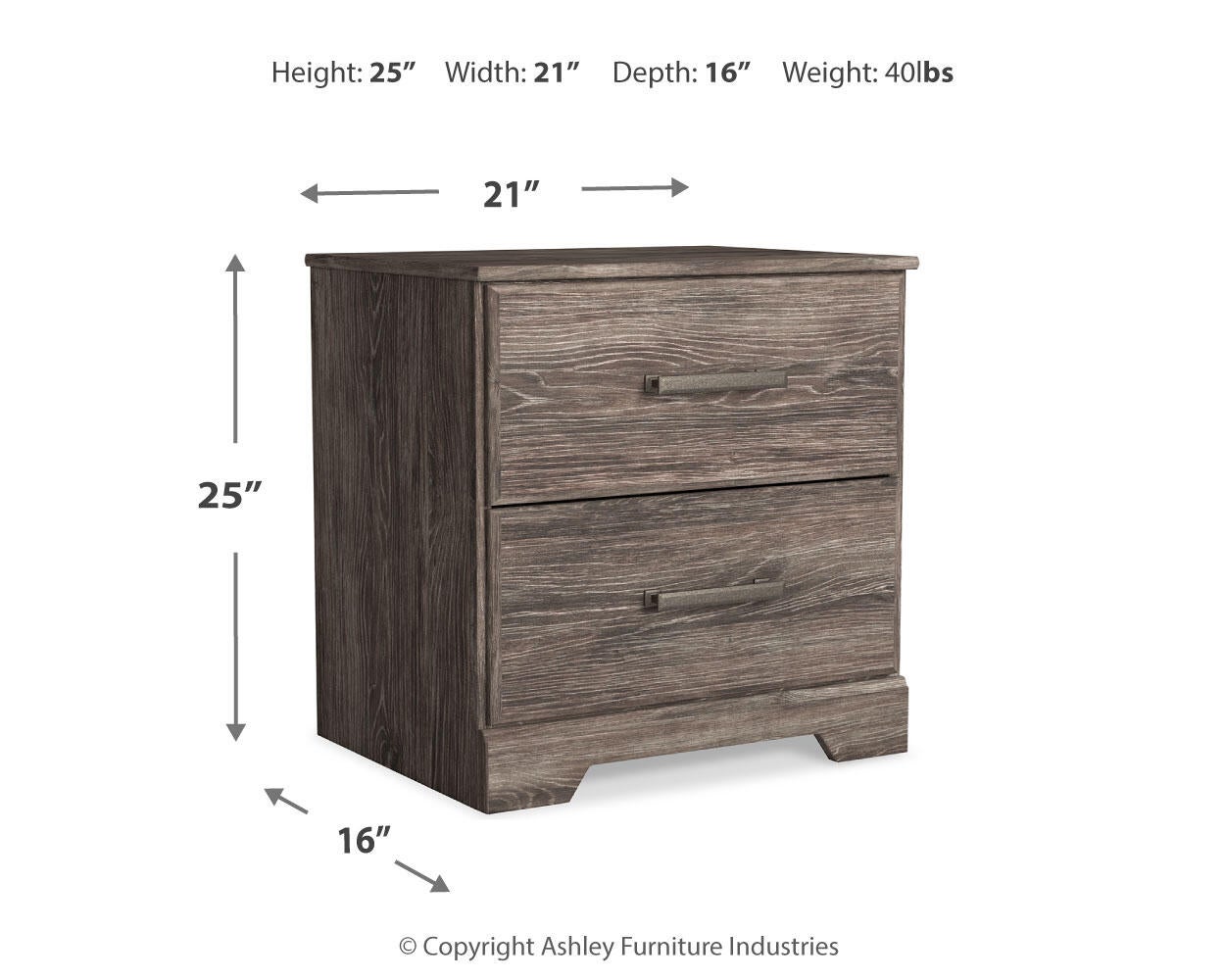 Ralinksi  Panel Bed, Dresser, Mirror, Chest And Nightstand