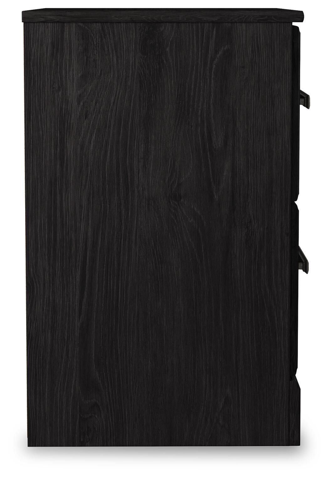 Belachime  Panel Bed With Mirrored Dresser, Chest And Nightstand