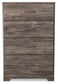 Ralinksi  Panel Bed, Dresser, Mirror, Chest And Nightstand