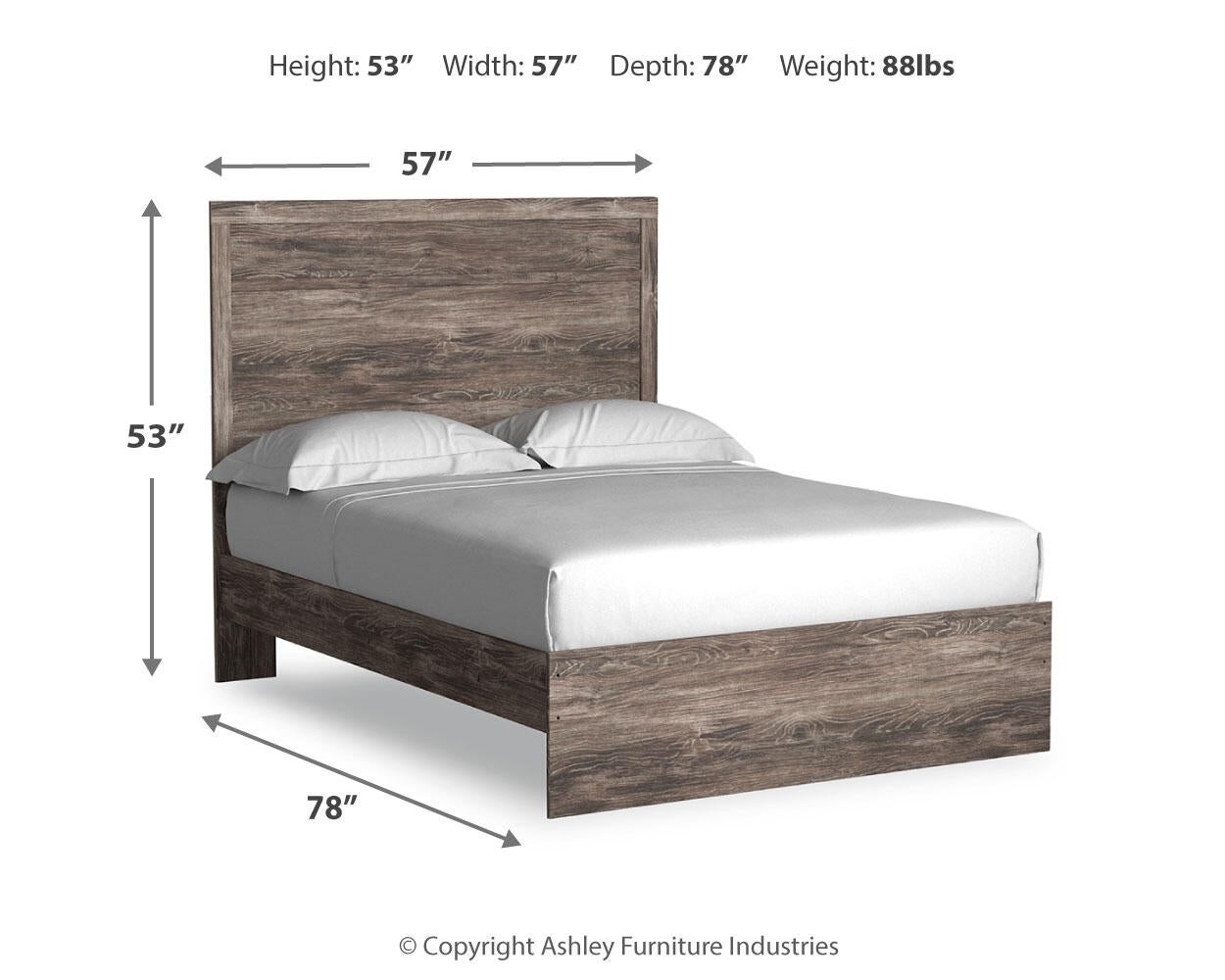 Ralinksi  Panel Bed, Dresser, Mirror, Chest And Nightstand