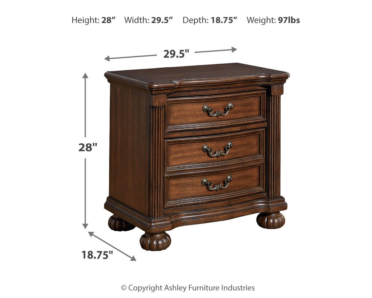 Lavinton California  Poster Bed, Dresser, Mirror, Chest And Nightstand