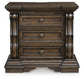 Maylee California  Upholstered Bed, Dresser, Mirror, Chest And Nightstand